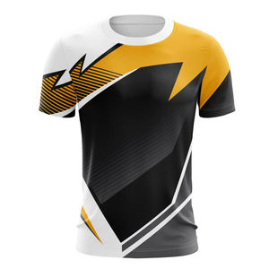 Design personnalisé T-shirt col rond 100% coton épais pour hommes de grande taille respirant - Product Image 3