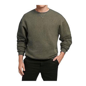 Sweat-shirt à capuche pour homme, hiver, jersey uni, respirant, col rond, manches longues, impression de logo personnalisée sur le devant, polyester/coton - Product Image 3