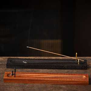 Porte-encens en bois écologique pour coin de méditation et pratique de yoga, utilisable toute l'année - Product Image 3