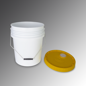 5 Gallon Plastic Food Grade <b>Bucket</b> <b>with</b> Easy-to-Open Double-Gasket Gamma Screw <b>Lid</b> Airtight Leak-Proof Storage Container - Product Image 3
