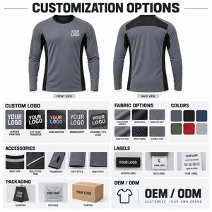Lightweight Factory Custom Men's Running Top Breathable Knit Activewear Performance Wear Wholesale Manufacturer Custom <b>Logo</b> - Product Image 5