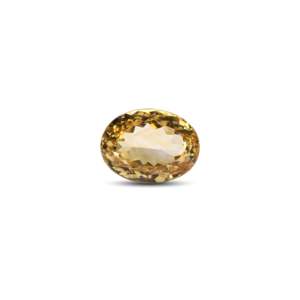 Natural Pear-Cut Citrine Gemstone 9.6 Carat Fine Quality IGI Certified Wholesale - Product Image 1