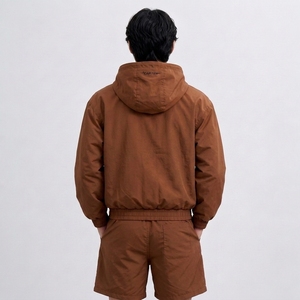 Conjunto de Chaqueta Cortavientos de Poliéster Ligero Personalizado Unisex OEM, Ropa Deportiva de Verano de Corte Regular - Product Image 2