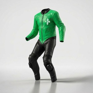 Traje de Motociclismo de Cuero Genuino de Última Moda, Traje de Invierno para Carreras, Personalizado 2025, Diseño de Primera Calidad, Trajes de Cuero para Motociclistas - Product Image 5