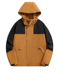 Men's Custom Fashion Fleece <b>Jacket</b> 100% Cotton Waterproof Windbreaker Hoodie for Outdoor Hiking Workout Winter 2026 - Product Image 2