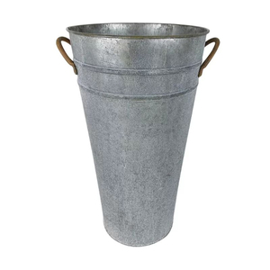 Porte-parapluie en métal galvanisé avec poignées, style industriel, sur pied, pour la décoration de la maison, en promotion - Product Image 1