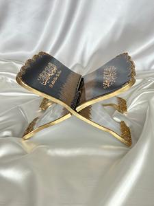 Support de Coran classique en résine, 12 pouces, pliable, léger, glacé, avec nom et couleur personnalisables, Rehal religieux pour le Ramadan - Product Image 2