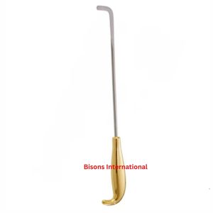 BISONS Dissecteur mammaire manuel en acier inoxydable, lame angulaire 33 cm, outil chirurgical pour mammoplastie et chirurgie plastique - Product Image 2