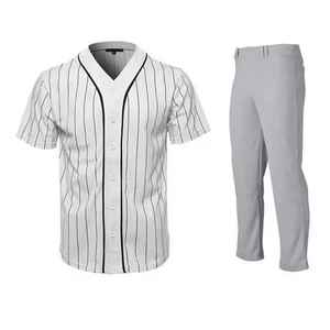 Conjuntos de Uniformes de Béisbol Personalizables con Estilo Profesional, Incluyen Camisetas, Pantalones y Gorras Transpirables - Product Image 6