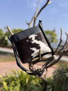 Nouvel arrivage de sac à bandoulière en cuir de vachette sac à main Gypsy Boho Hair On Hide Fur Vintage Handmade Western Style Bag Multi Uses Bags - Product Image 4