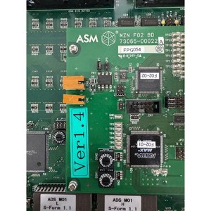 Placa de Control Principal ASM ADS M01 con Módulo FPGA MZN F02 73065-00009A, Filtro de Lámpara, Usado como Equipo Semiconductores Legado - Product Image 2