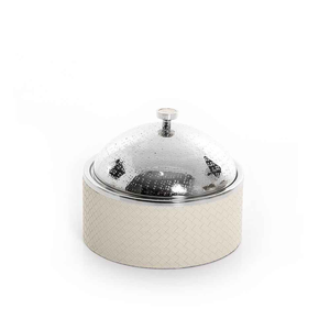 Casserole en métal de qualité supérieure avec cœur isolant thermique, idéale pour les plats indiens, les currys, le riz pilaf et les plats à base de sauces. - Product Image 2