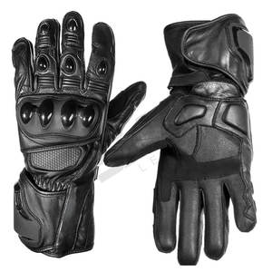 Gants de moto de course imperméables de haute qualité, gants de motard en cuir chauds pour l'hiver avec technologie tactile - Product Image 4