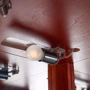 6 Shelf Cherry <b>Corner</b> Curio Display Cabinet with Lights Mirrors & Adjustable Shelves E26 Bulb Not Included - Product Image 3