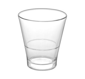 Vaso de Vidrio Transparente Desechable de 245 ml para Cócteles, Bebidas, Bar y Fiestas - Product Image 1