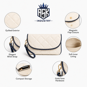 Sac à main de luxe au design élégant, compact et confortable à porter, idéal pour les occasions spéciales et les événements sociaux - Product Image 6