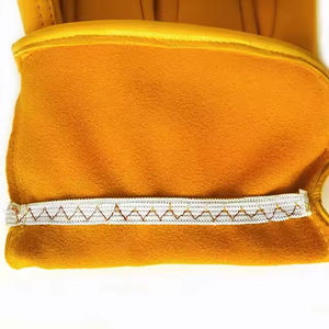 ถุงมือขับรถหนังวัวแท้คุณภาพสูง ทนทาน ป้องกันมือ สำหรับงานก่อสร้าง ความปลอดภัยในการขับขี่ และงานทั่วไป - Product Image 4