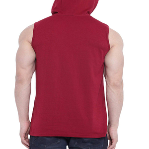 Meilleurs sweats à capuche de sport respirants personnalisés avec logo pour hommes, sweats à capuche à manches courtes, sweats à capuche de sport avec service OEM - Product Image 2
