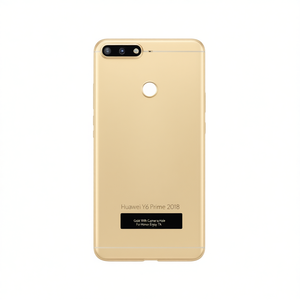 Coque arrière Huawei Y6 Prime 2018 dorée avec trou pour l'appareil photo pour Honor Enjoy 7A - Product Image 2