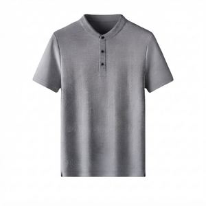 Men Premium Plain Knitted for <b>Linen</b> for Shirt Lightweight Moisture Wicking Custom Embroidery OEM Wholesale Smart Casual Soft - Product Image 1