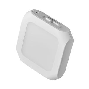 2 Pack LED Night <b>Light</b> 0.6 W 3000K Soft White Dusk-to-Dawn Sensor for Bedroom Bat <b>Plug</b>-In Design - Product Image 4