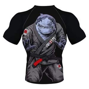 Rashguard OEM ODM para Hombre, Rashguard Sublimado con Estampado de Spandex, Rashguard para BJJ, Gimnasio, Surf, Buceo - Product Image 2