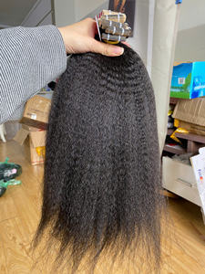 Bande de cheveux humains prête à être expédiée Extensions de cheveux cambodgiens - Product Image 3