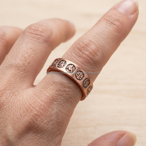 Wholesale Bio Magnet Astrological Jewelry • Adjustable Celestial Unisex Band - Product Image 2