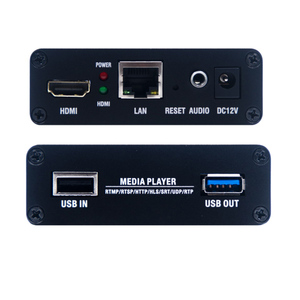 Reproductor Multimedia Decodificador Económico y Confiable 4k 1080p SRT RTMP RTSP a HDMI/USB - Product Image 2