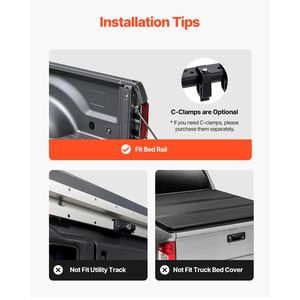 Portapacchi per Camion Resistente Estensibile 49-73 Pollici di Larghezza, Portapacchi Universale con Capacità di Carico Statico di 800 Libbre, Materiale in Acciaio per Auto - Product Image 5