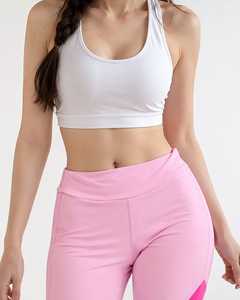 Custom Drawstring Solid 100% Cotton Lightweight Breathable <b>Yoga</b> Top Flare <b>Pants</b> Set Women 2 Piece Fitness - Product Image 2