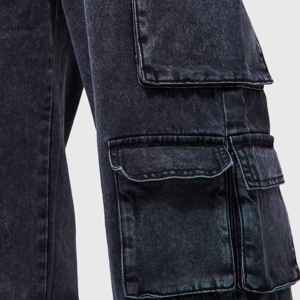 กางเกงยีนส์ผู้ชายทรงปกติ น้ำหนักเบา คุณภาพสูง ดีไซน์ใหม่ - Product Image 6