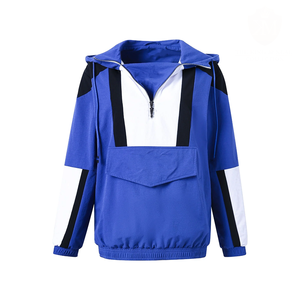 ZPB Embroidered Windbreaker Custom Unisex Sorority & Fraternity <b>Jacket</b> Color Block <b>Casual</b> Wholesale <b>Lightweight</b> Quick DryOEM/ODM - Product Image 1
