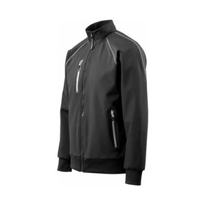 Vestes softshell pour hommes, légères, à motif écossais, 100% polyester, confort et protection, conçues pour l'escalade, haut actif - Product Image 4