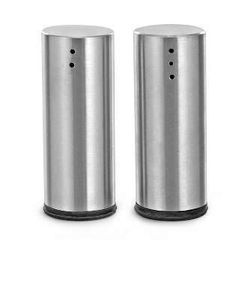 Salero y Pimentero de Metal Premium en Oro y Plata, a Prueba de Fugas, Aptos para Lavavajillas, Diseño Moderno, Dispensador de Especias para Cocina, Decoración de Mesa - Product Image 6