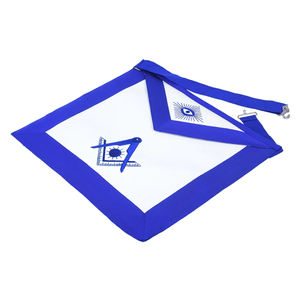 Delantales Masónicos Bordados para Venta en Línea, Delantales Masónicos al por Mayor Hechos de Algodón, Delantales Masónicos Personalizados - Product Image 2