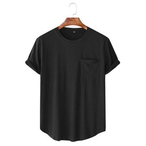 เสื้อยืดคอกลมทรงโอเวอร์ไซส์ ผ้าคอตตอนถัก 100% น้ำหนัก 180 กรัม ทรงปกติ สไตล์ลำลอง สำหรับผู้ชายและผู้หญิง  รับผลิตตามแบบ สกรีนลายได้ - Product Image 3
