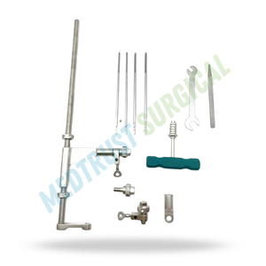 Juego de Instrumentos de Reducción de Distracción de Fémur, Kit Manual Ortopédico de Acero Inoxidable para Fracturas - Product Image 4