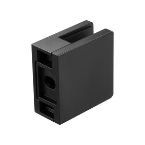 40 supports de garde-corps carrés en verre trempé de 0,31 à 0,47 pouces, pince de fixation en acier inoxydable 304 pour verre - Product Image 1