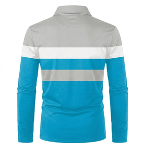 Polo versátil para hombre, ideal para el día a día, actividades al aire libre, entrenamiento en el gimnasio, correr, tenis, ciclismo, golf, venta al por mayor. - Product Image 2