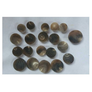 Gros Boutons Fantaisie Manteau Pull Résine Polyester Blancs Meilleure Qualité Corne De Vache Snap De L'Inde pour La Décoration De Vêtements - Product Image 3