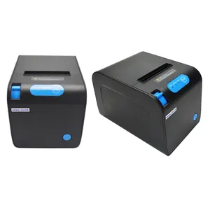 80 mm usb-netzwerk thermischer quittungsdrucker pos thermischer drucker 80 mm kassenregister quittungsdrucker barcode