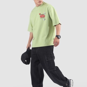 Camisetas de Hombre con Estampado Puff, Cómodas y Transpirables, 100% Algodón, Corte Holgado, Buena Calidad, de Pakistán - Product Image 1