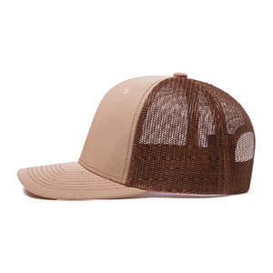 Gorra Trucker Unisex de 6 Paneles, Color Sólido, Tela de Malla, Ajustable, Transpirable, para Primavera/Verano, para Adultos - Product Image 6