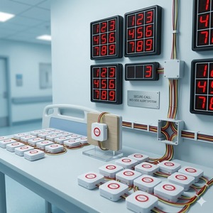 Sistema Inteligente de Llamada a Enfermeras con Botón de Emergencia SOS e Indicador LED para Pasillos – Solución Gratuita de Monitoreo SCADA para Hospitales - Product Image 1