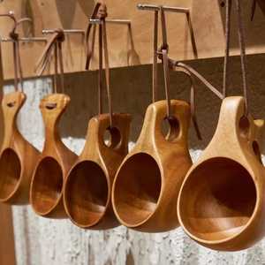Premium Wooden Mug Eco-Friendly <b>Reusable</b> <b>Cup</b> Traditional Handcrafted Wooden Tea <b>Cup</b> - Product Image 2