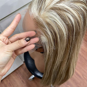 Peluca de Cabello Humano Larga y Lisa, Color Castaño Piano con Reflejos Rubios, con Cierre Suizo HD, Extensiones de Cabello Humano de Vietnam, Gran Venta 2026 - Product Image 5