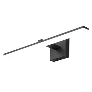 Lampada LED Moderna per Specchio da Bagno, 24,02 Pollici, Rotazione a 360 Gradi, Impermeabile IP44, 18W, Finitura Cromata per Hotel - Product Image 1