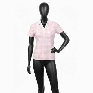 Nuevas camisetas polo de alta calidad para mujer, 100% algodón, ecológicas, transpirables, para golf, tela de 220g - Product Image 1