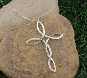925 Sterling Silver Vintage Platinum Plated Pendant for Unisex Geometric Silver <b>Charm</b> Wholesale Jewelry Necklace - Product Image 2